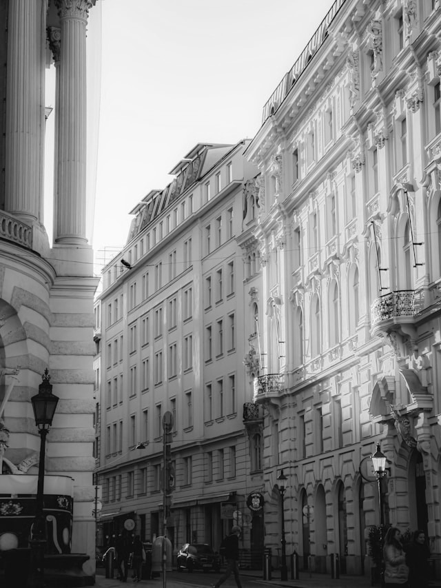 Buildings in the old town